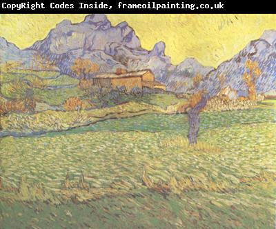 Vincent Van Gogh A Meadow in the Mounatains:Le Mas de Saint-Paul (nn04)